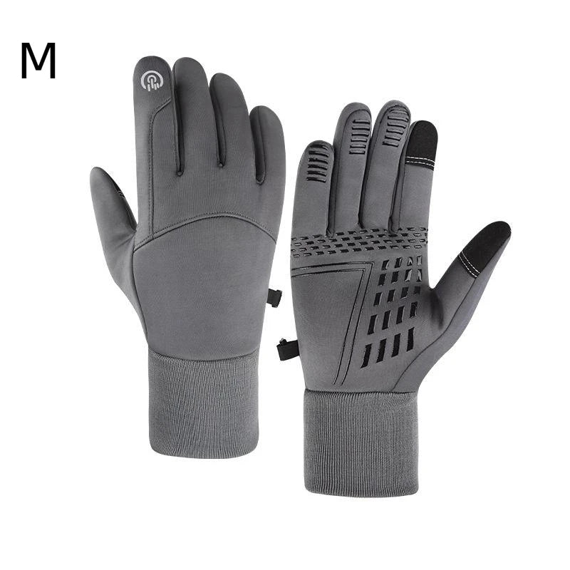 1Pair Winter Gloves Men Women-waterproof Thermal Glove Cold Weather Qme 4
