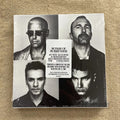 Rock Music 4CD Set with Iconic Black-and-White Band Portrait Cover, Sleek Minimalist Design + Stripped-Back Acoustic Versions Qme 4CD Set