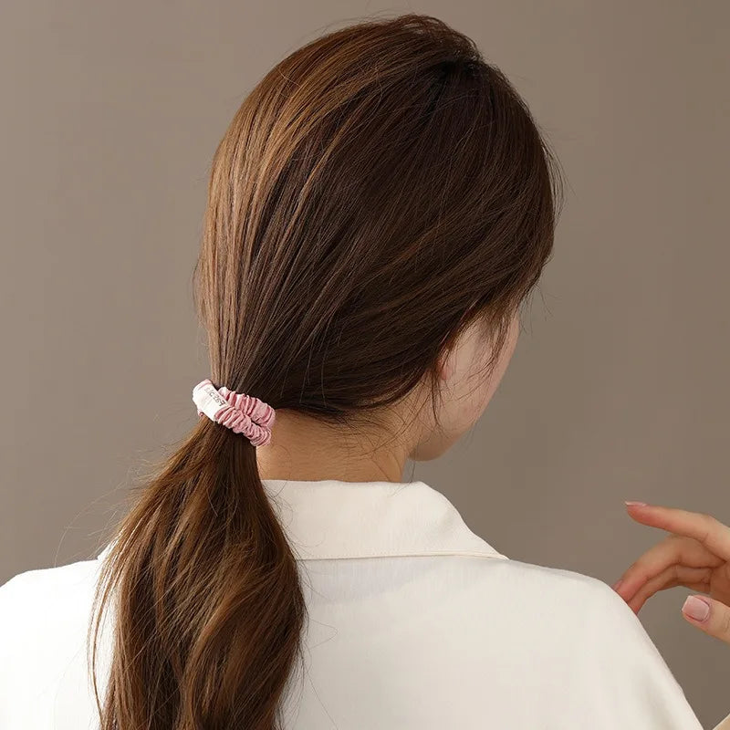 Satin Sleeve Holders Elastic Arm Band Cuff Strap Non Slip Shirt Sleeve Fixing Band Multi-use Hair Tie Water Proof Sleeve Holder Qme