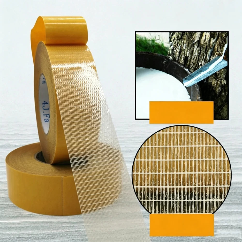 Super Sticky High-Viscosity Double-Sided Adhesive Tape - Perfect for Carpet Leather Wall & Floor Fixing Qme