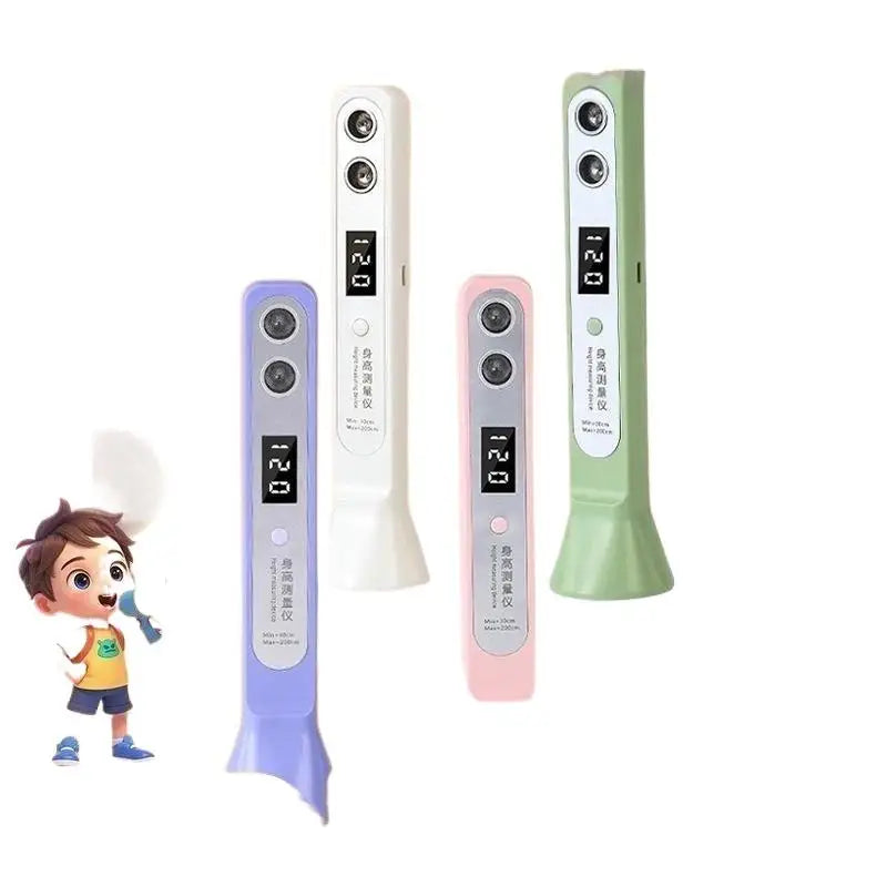 Digital Ultrasound Height Measuring Meter Smart Precision Height Measurement Scale Accurate Safety Height Measuring Tool Qme