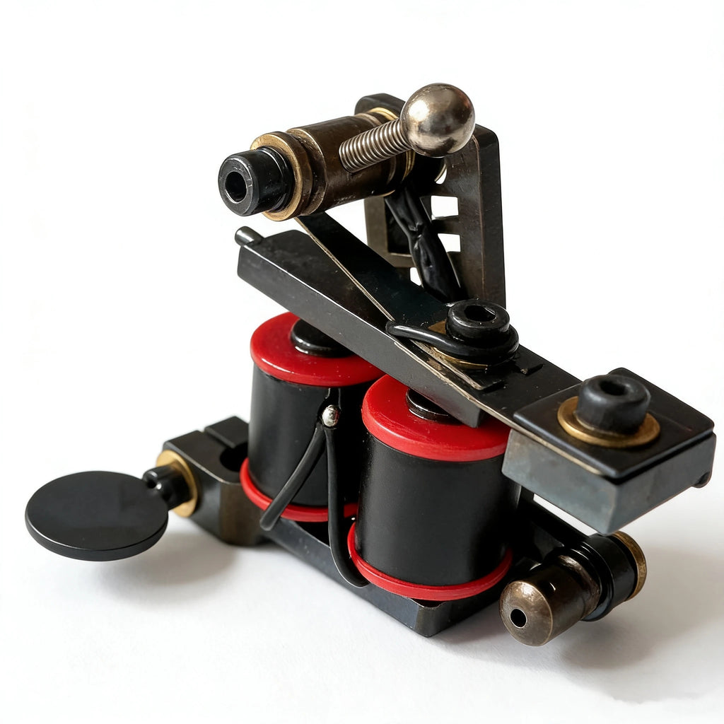 New Wire-Cutting Iron 10 Wrap Coil Tattoo Machine Gun Classical Shrapnel For Liner Shader Professional Tattoo Supply LTM-W22 Qme