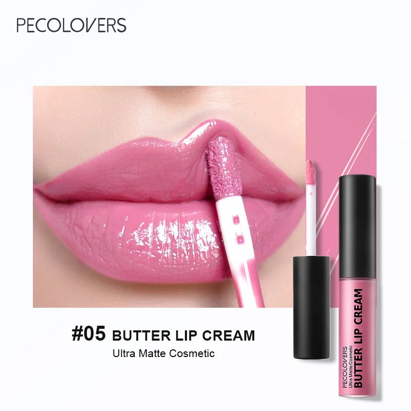 Waterproof Mirror Pearlescent Lip Gloss Long Lasting Moisturizing Qme 05