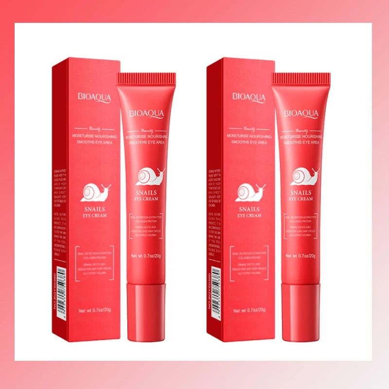 Effectively Faded Wrinkle Reduce Eye Cream Collagen Decrease Fine Lines Eye Bags Anti Dark Circle Puffiness Moisturizing Firming Qme 2PC