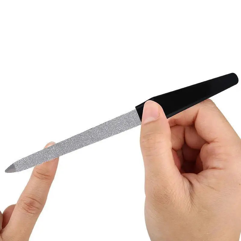 Scratch-resistant Double Sided Metal Nail Files Professional Art Qme