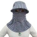 Multifunctional Bucket Fishing Hat Cap Full-coverage UV Protection Qme D One size