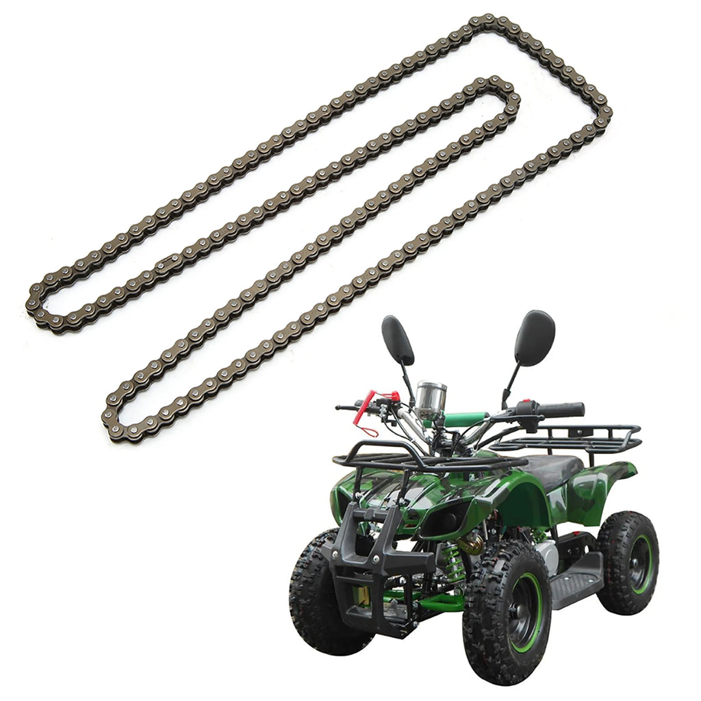 158Links Chain Chain 25H 158Links Stainless Steel Chain Fits for 47cc 49cc Bike Mini Quad ATV Scooter Motorcycle Chain Qme