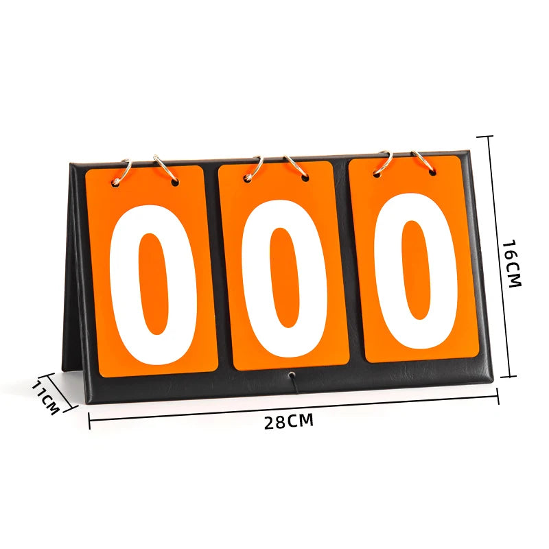 Scoreboard Tabletop Score Keeper Portable Basketball Counter Qme 4