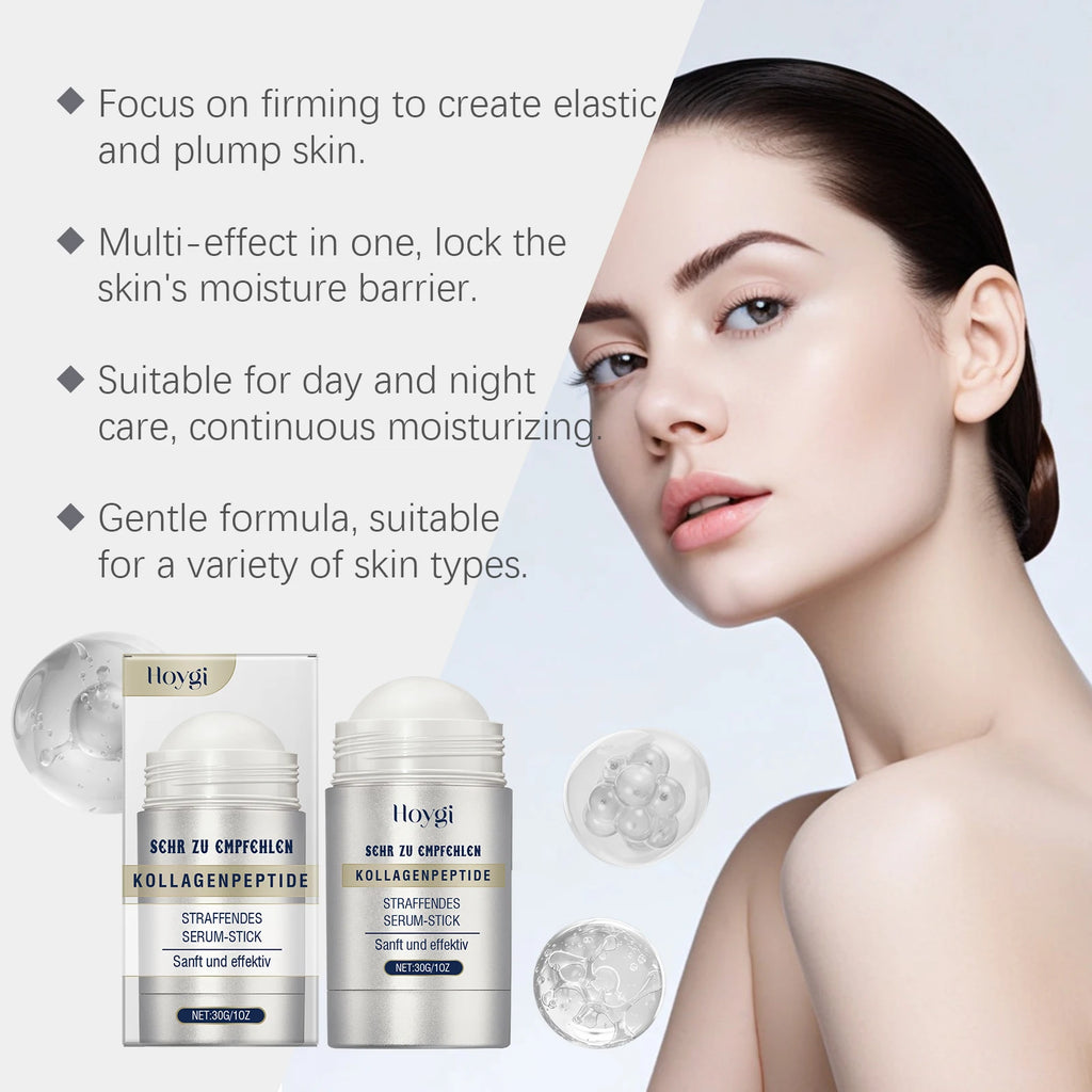 Collagen Essence Facial Firming Stick Fade Fine Lines Tighten Soothing Improve Dullness Brightening Retinol Face Cream Stick Qme