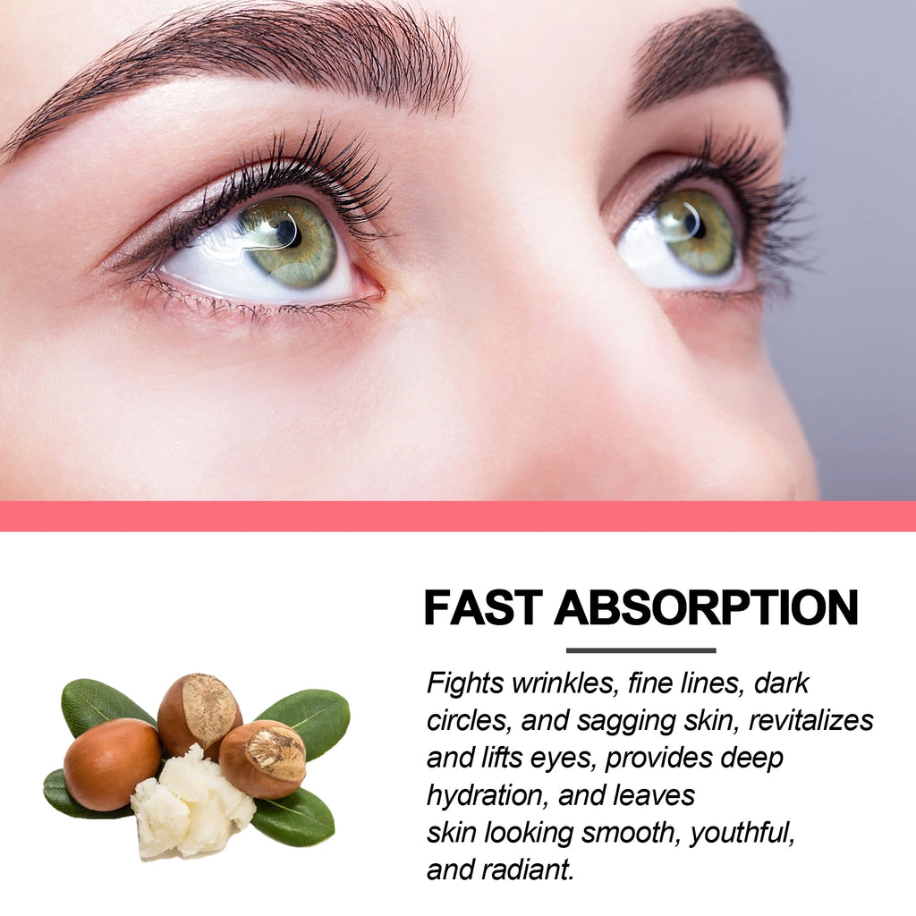 Retinol Eye Cream Stick Lightening Dark Circles Anti-Puffiness Smooth Brightening Moisturizing Firming Under Eye Treatment Care Qme