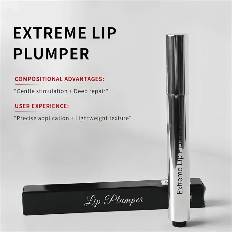 Glow Tulip Lip Plumper Spicule Plumping Lip Shot Extreme Lip Plumper Gloss Extreme Volume Serum Oil Sexy Beauty Makeup Korean Qme