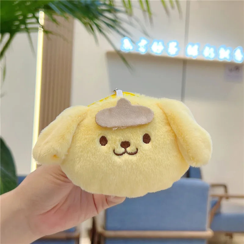 Cute Cinnamoroll Doll Pendant Coin Purse Mini Wallet Card Holder Qme Pudding Dog M