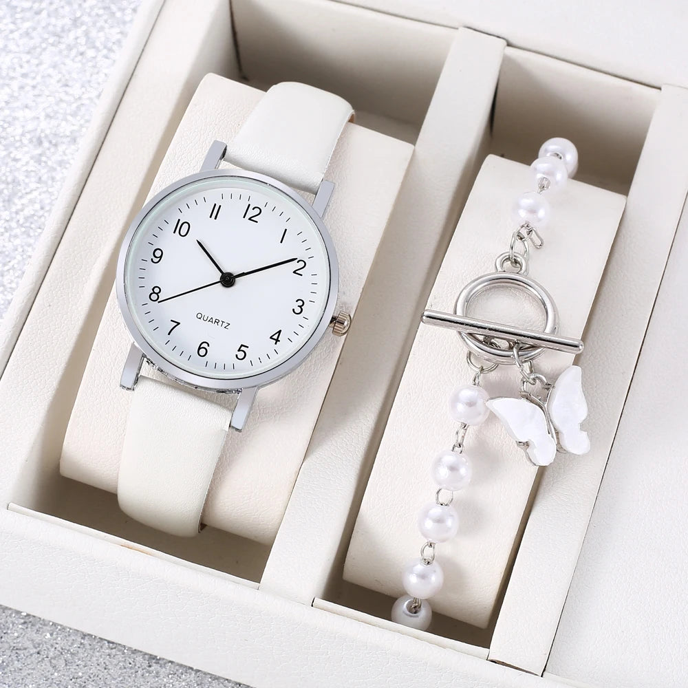 New student exam simple and fashionable electronic personality temperament watch quartz watch retro ins style Qme 2