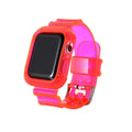 Clear Band + Case for Apple Watch Series 9 8 7 6 SE 5 49mm 45mm 44mm 42mm 41mm Transparent for iwatch 3 38mm 40mm Plastic Strap Qme Tr-RR 38mm 40mm 41mm