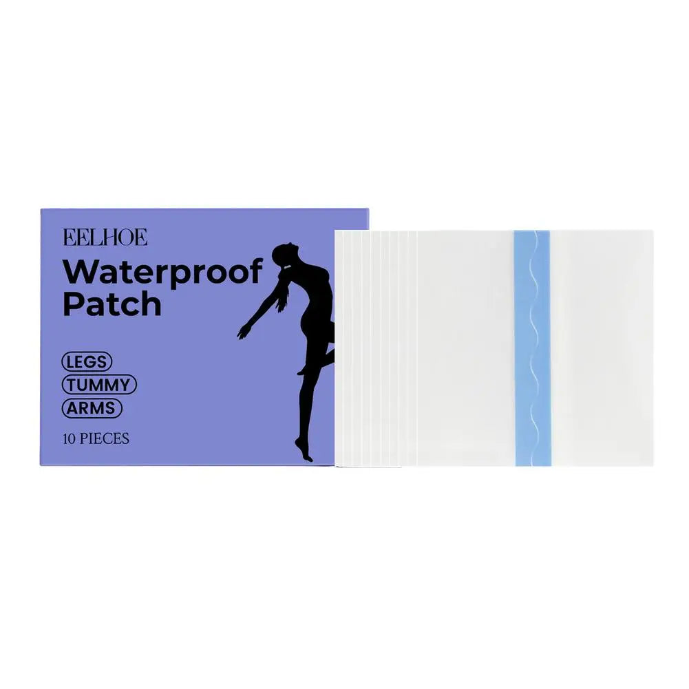 EELHOE Waterproof Skin-Friendly Body Patches Breathable Comfortable Adhesive Patches For Legs Tummy Arms Daily Home Outdoor Care Qme 10pcs CN