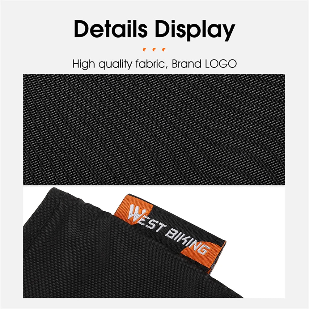 2022 Bike Handlebar Protector Cover Waterproof Dustproof Road Bicycle Maintenance Cover Bike Riding Handlebars Protective Cover Qme
