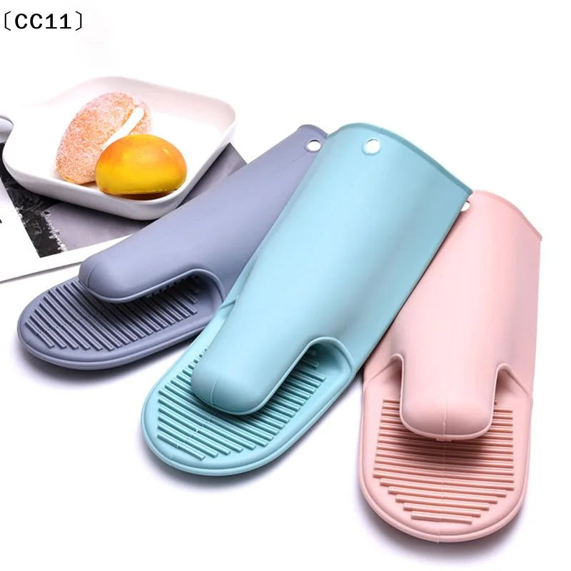Insulated Anti-scalding Oven Silicone Gloves Can Be Used Microwave Qme