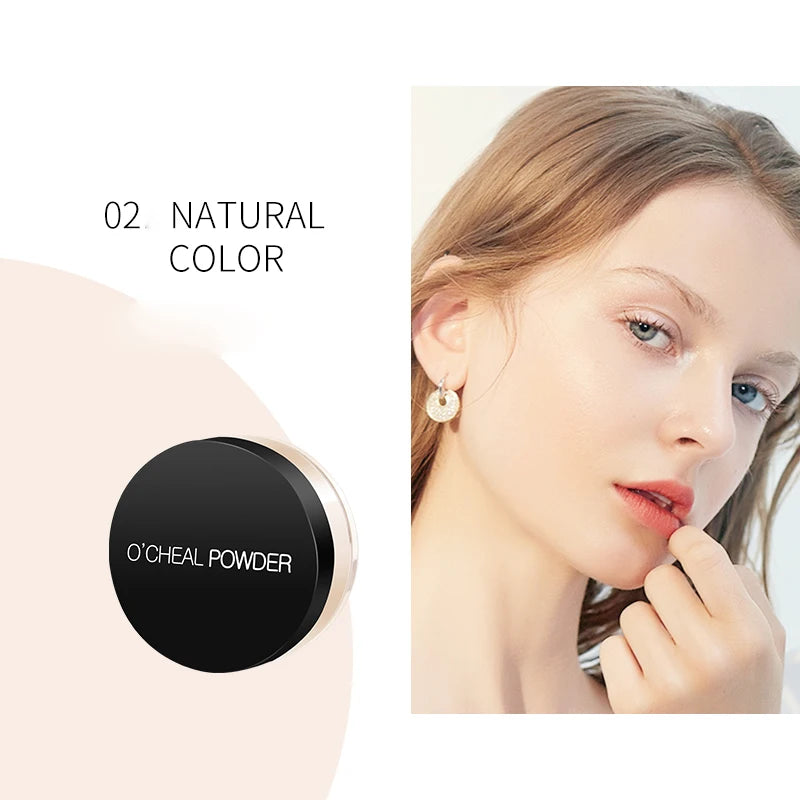 Lightweight Loose Powder Waterproof Sweat Resistant Long-lasting Qme 02 NATURAL COLOR