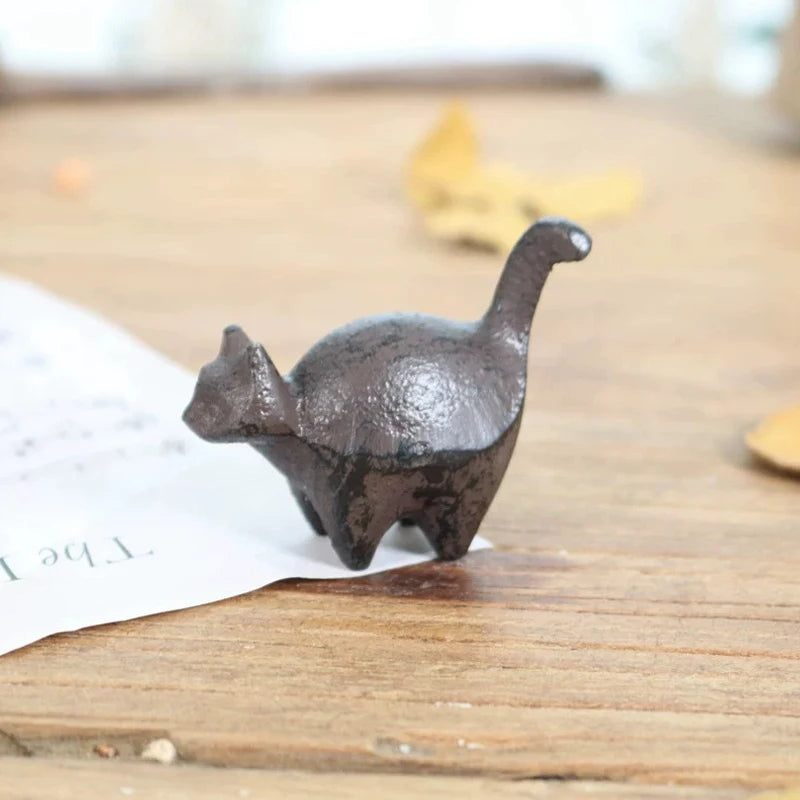 Miniature Animal Figurine Home Office Garden Decor Rustic Bookshelf Qme