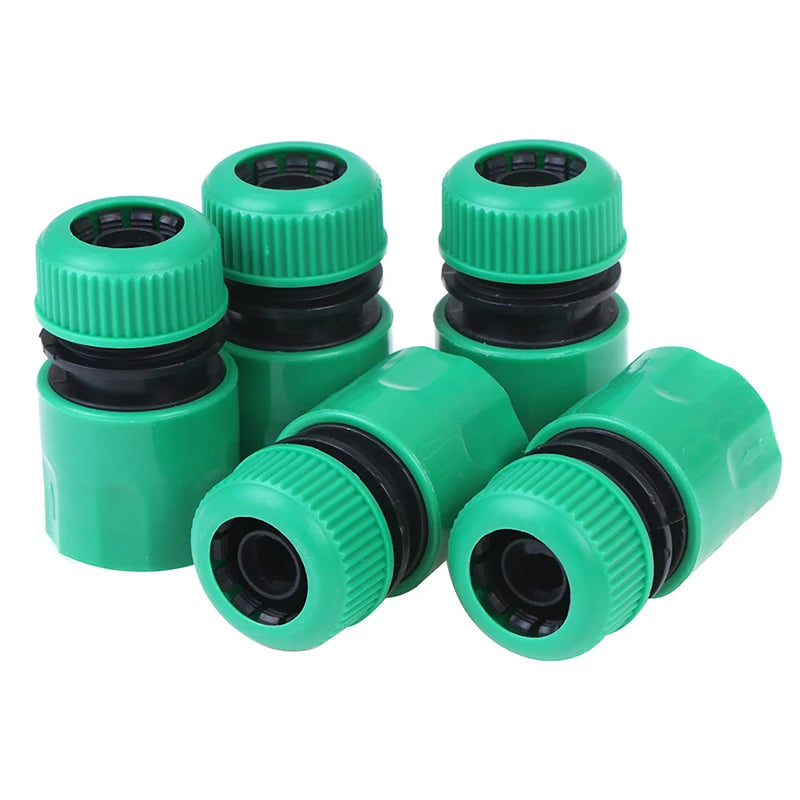 ^5Pcs 1/2 " Hose Joint Coupling Connector For Garden Irrigation Water Connector Qme