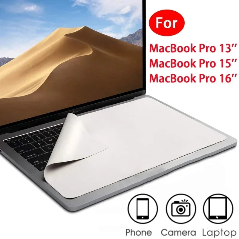 Dustproof Keyboard cloth For Apple Macbook Pro 13 Inch M1 M2 Pro 13 15 16 Inch Screen Cleaning Blanket Cloth Protection Film Qme