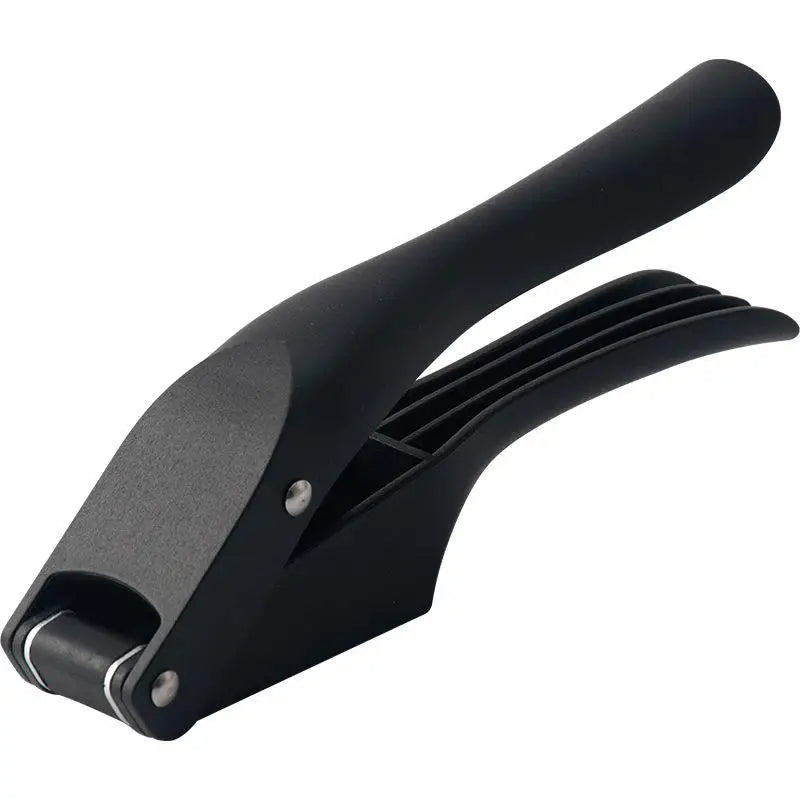 2-in-1 Multifunctional Garlic Press Pressing Mash Sliced Vegetable Qme Black