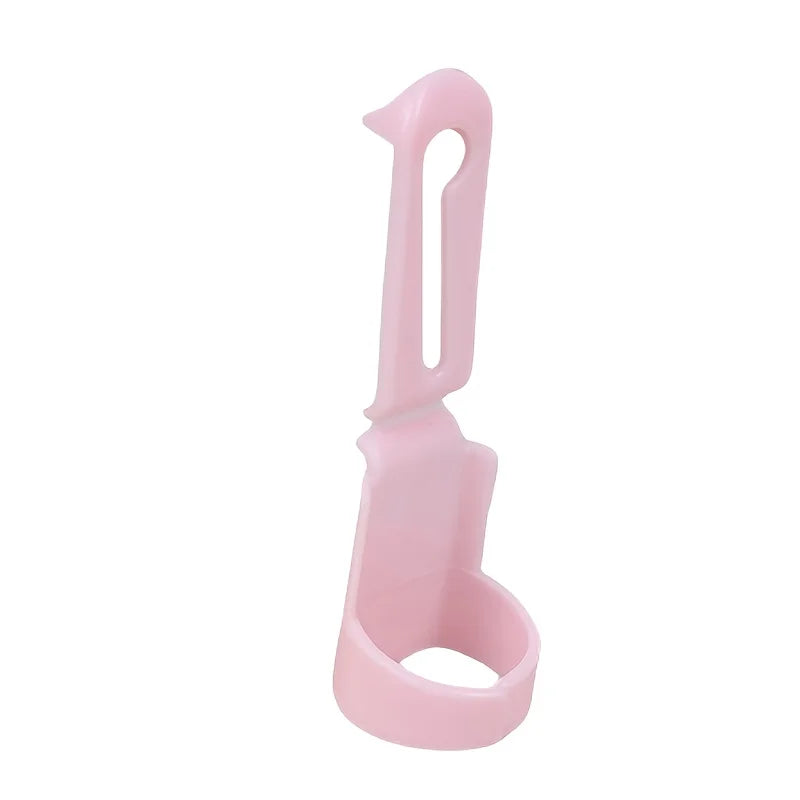 1pc Crochet Tension Ring - Yarn Guide Ring - Companion Ring - Crochet Knitting Tool for Household Knitting Accessory Qme Pink