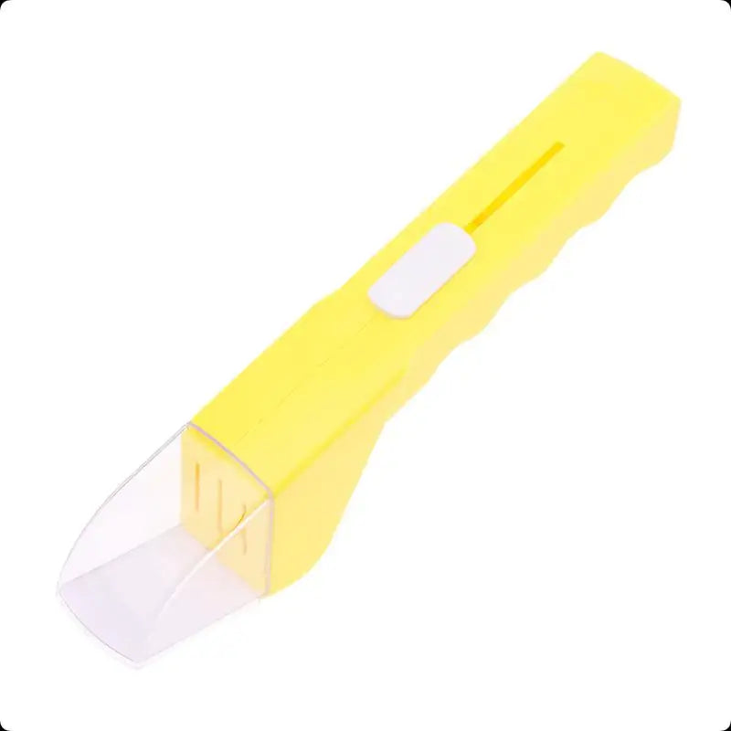 Portable Handheld Insect Catcher Transparent Push Observer Qme Yellow