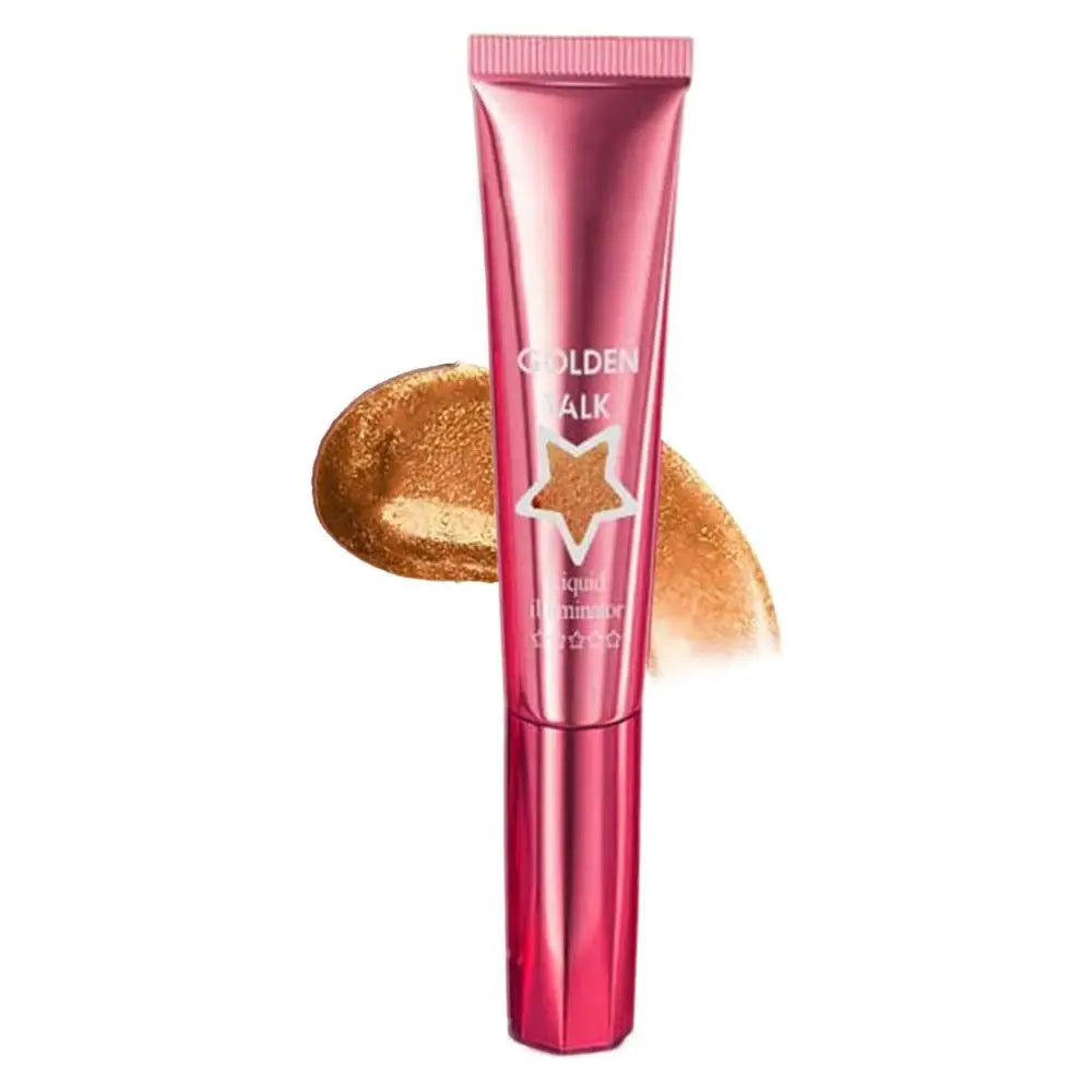 Liquid Shimmer Face Blusher Smooth Cheek Eye Lip Blush Highlighter Qme 02 China Mainland