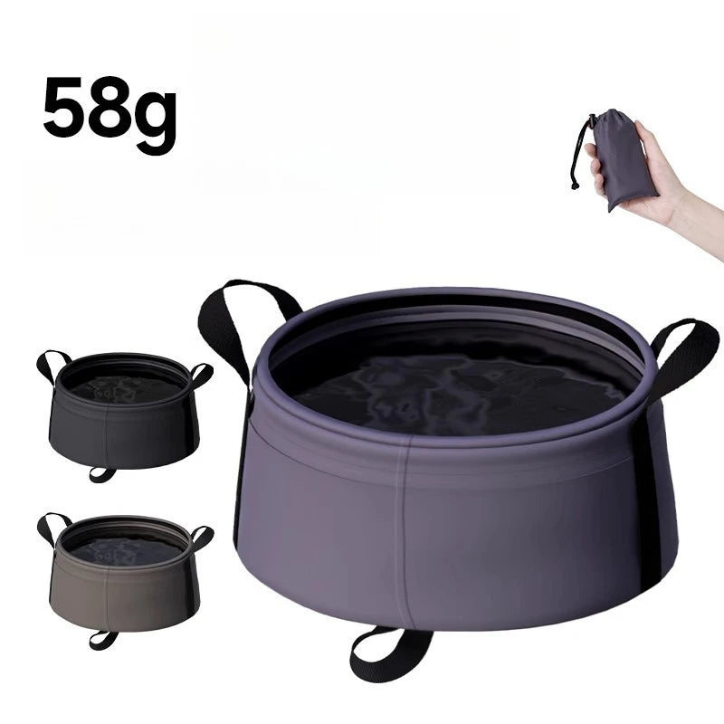 Travel Outdoor Portable Folding Basin Qme