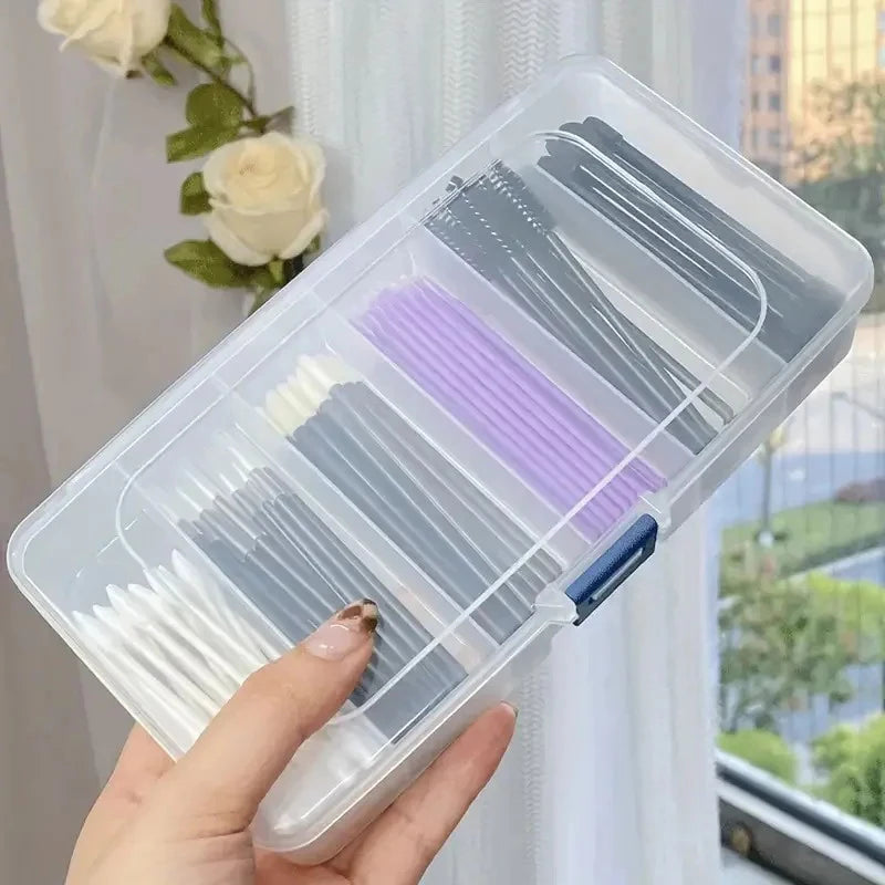Organizer Household Travel Supplies Dust Proof Clear 5 6-grid Qme