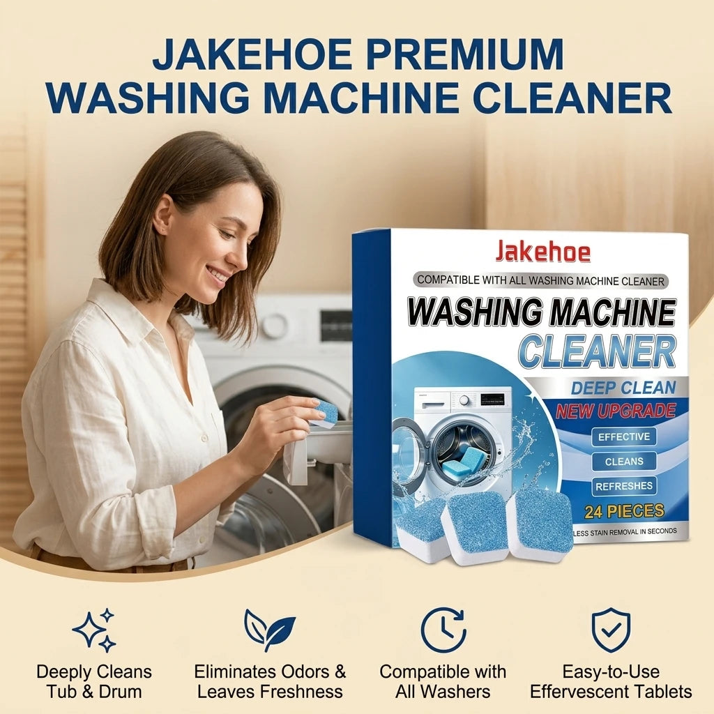 Washing Machine Cleaning Tablets Removing Mold & Scale Eliminate Odors Reduce Bacterial Growth Powerful Washing Machine Cleaner Qme