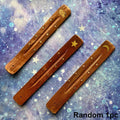 Natural Wooden Incense Stick Holder Ash Catcher Burner Stand Rack Qme Default Title