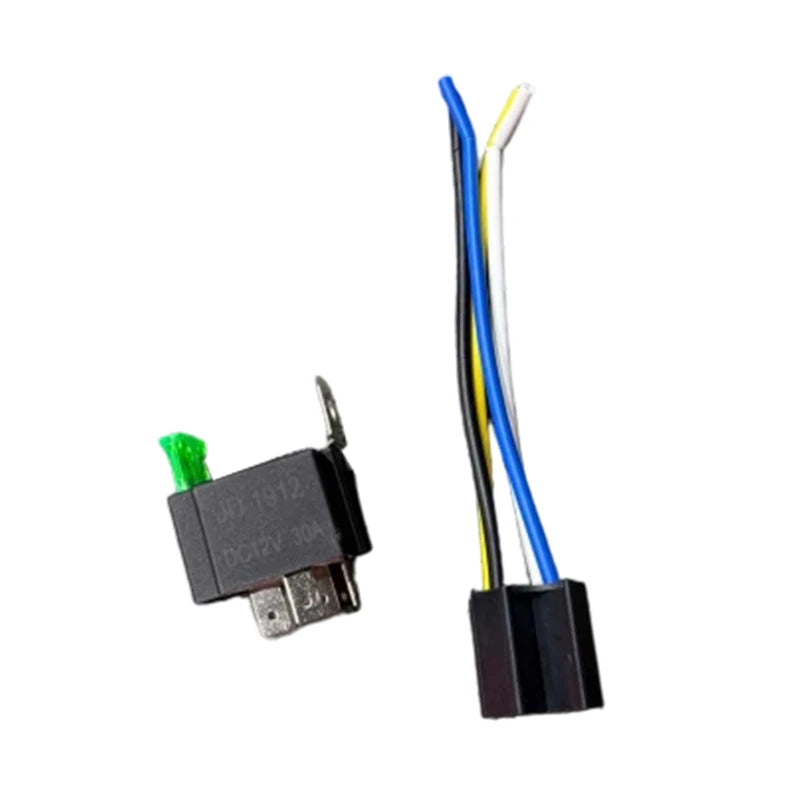 4 5 Pin SPST Fuse Relay Car Truck Waterproof 12V 24V 30A Switch 14AWG Qme 4P Socket