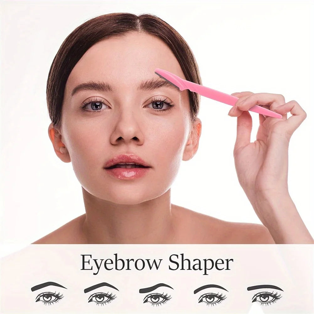 Eyebrow Razor Women Facial Hair Remover Dermaplaning Tool Precision Qme