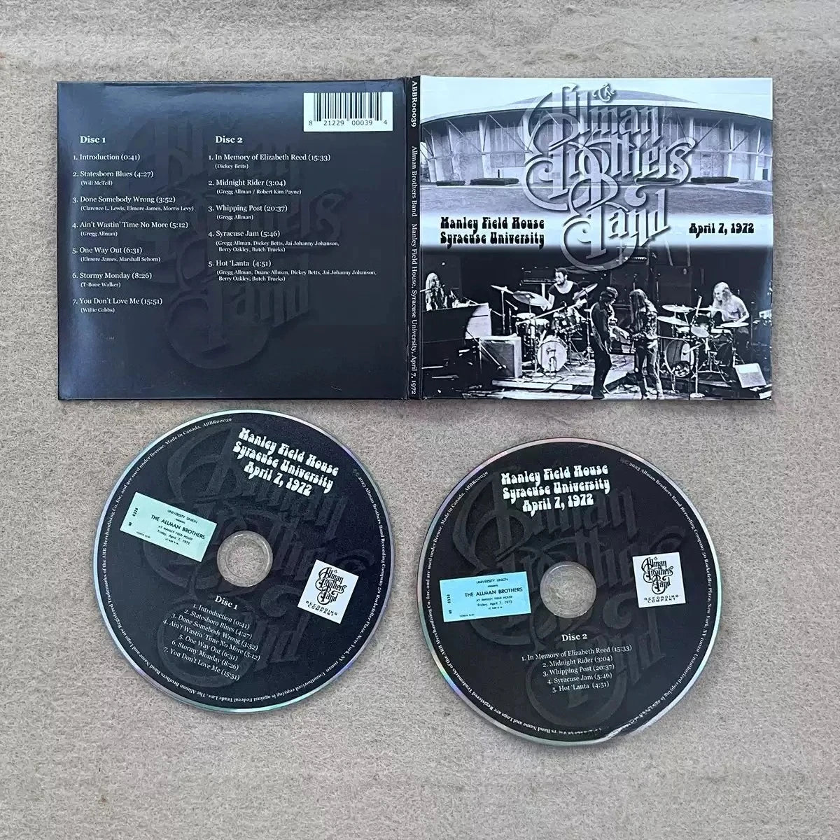 Southern Rock Legend 1972 Live Recording Album, Classic Live Performance, Essential for Blues-Rock for Live Rock and Blues Fans Qme