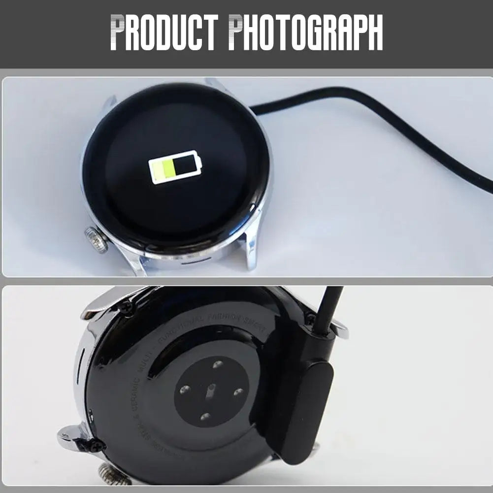 New Smart Watch Charging Cable 4 Pin Magnetic Charger Universal Smart Bracelet Sports Watch 4 Pin Charging Cable 7.62 Pitch Qme