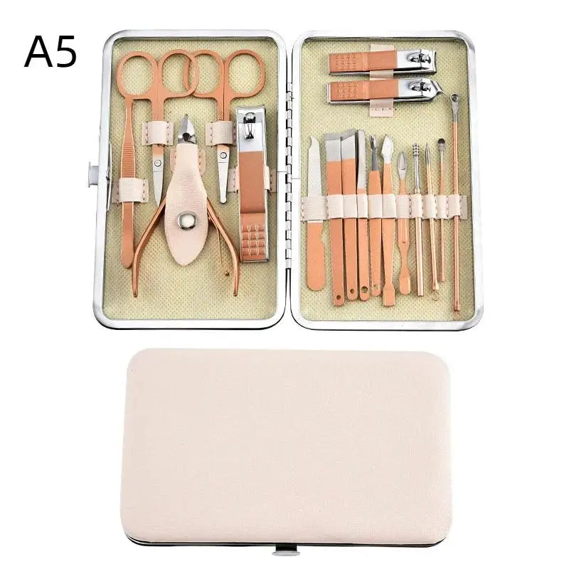 4- Premium Stainless Steel Manicure Professional Nail Clipper Ideal Qme A5