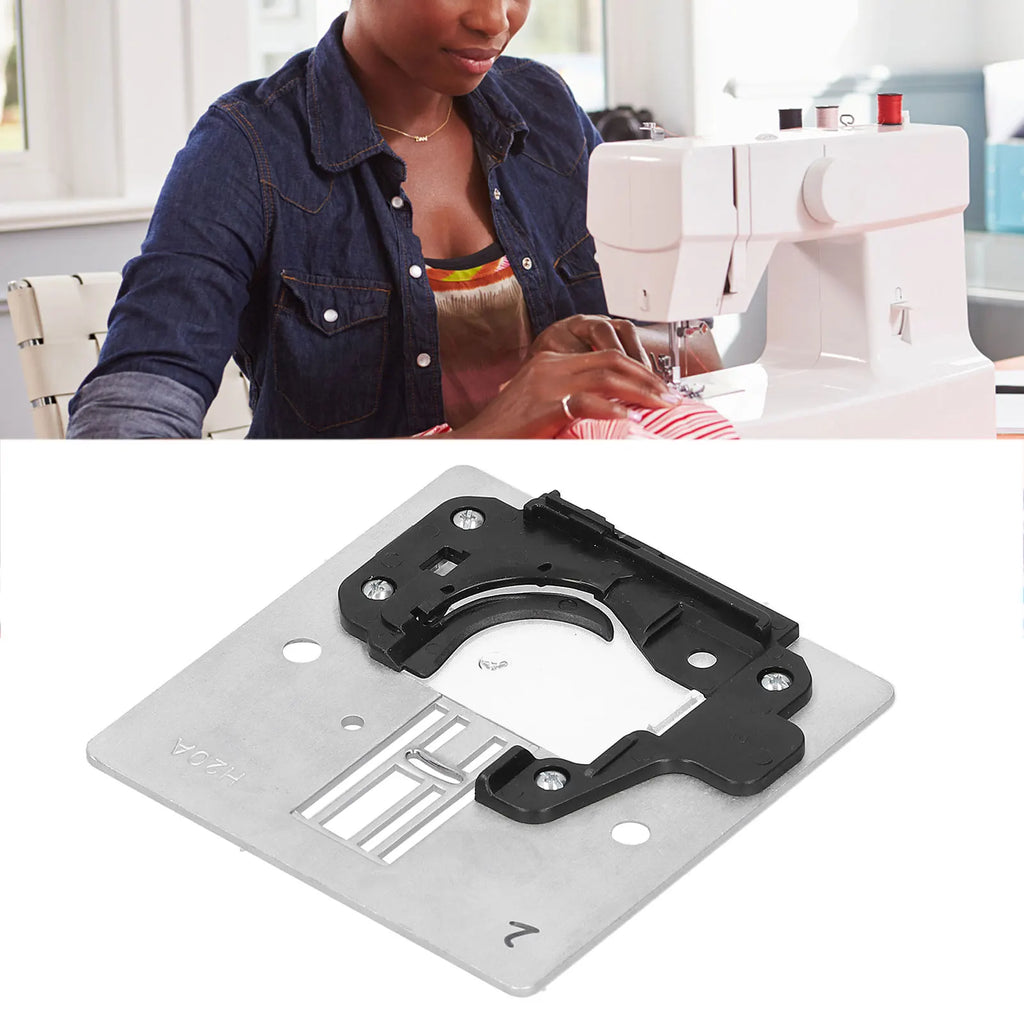 H20A Sewing Needle Plate Iron Household Sewing Machine Needle Board Replacement Fittings Sewing Machine Needle Plate Qme