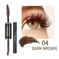 Double Head Colorful Mascara Waterproof Eyelashes Extension Thick Curling Quick Dry Long-lasting Blue Purple White Mascara Qme 04