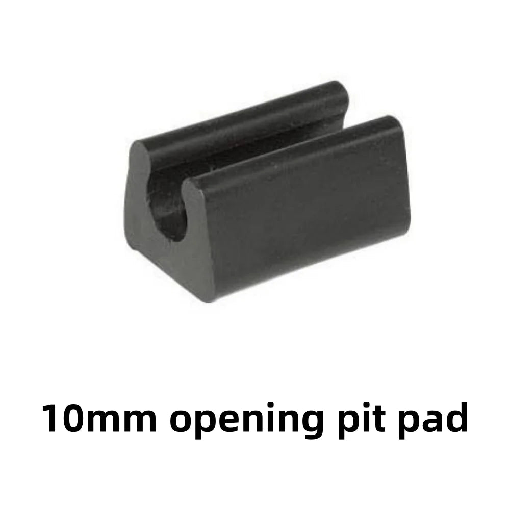 10/24PCS Plastic Opening U-shaped Foot Pad Cushion Table and Chair Furniture Anti Slip and Wear-resistant Foot Protection Cover Qme 10mm 10pcs