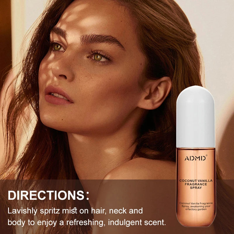 Flower Fruit Flavor Spray Charming Fragrance Lasting Formula Qme