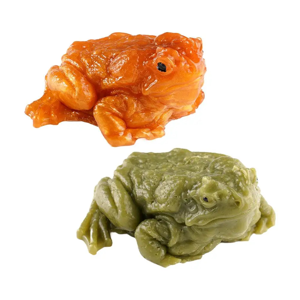 Frog Squishy Stress Relief Toy Squeeze Fidget Prank Realistic Toad Qme