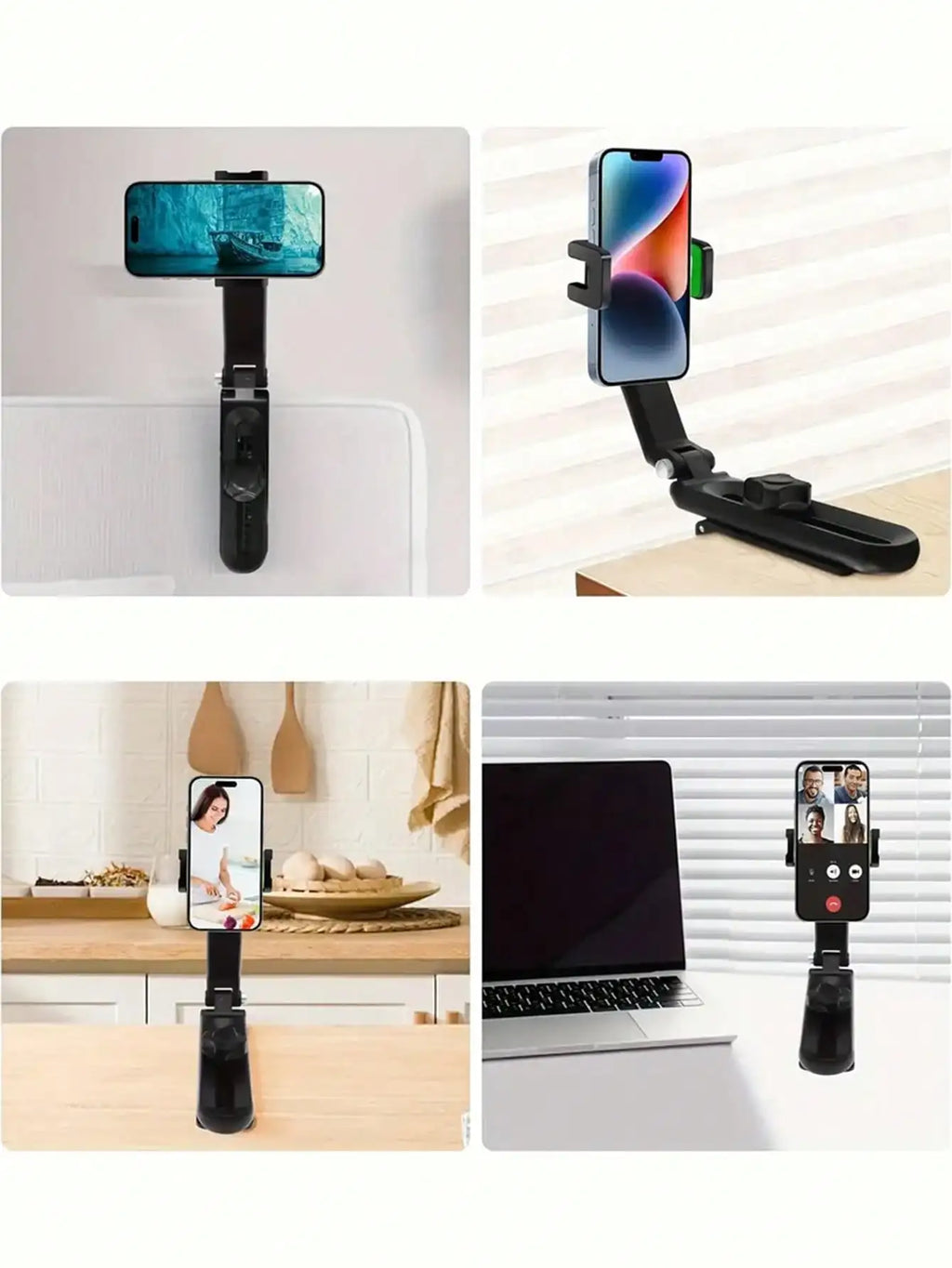 360 Degree Rotating Sun Visor Mobile Car Navigation Stand Universal Qme