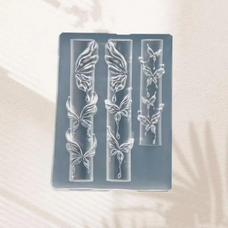 Professional 3D Silicone Nail Art Molds Exceptional Stamping Plates Qme A6