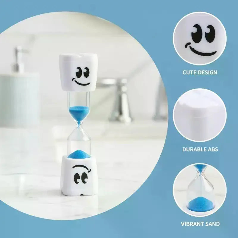 2-Minute Creative Big-eye Timer Children Tooth Brushing Sandglass Qme
