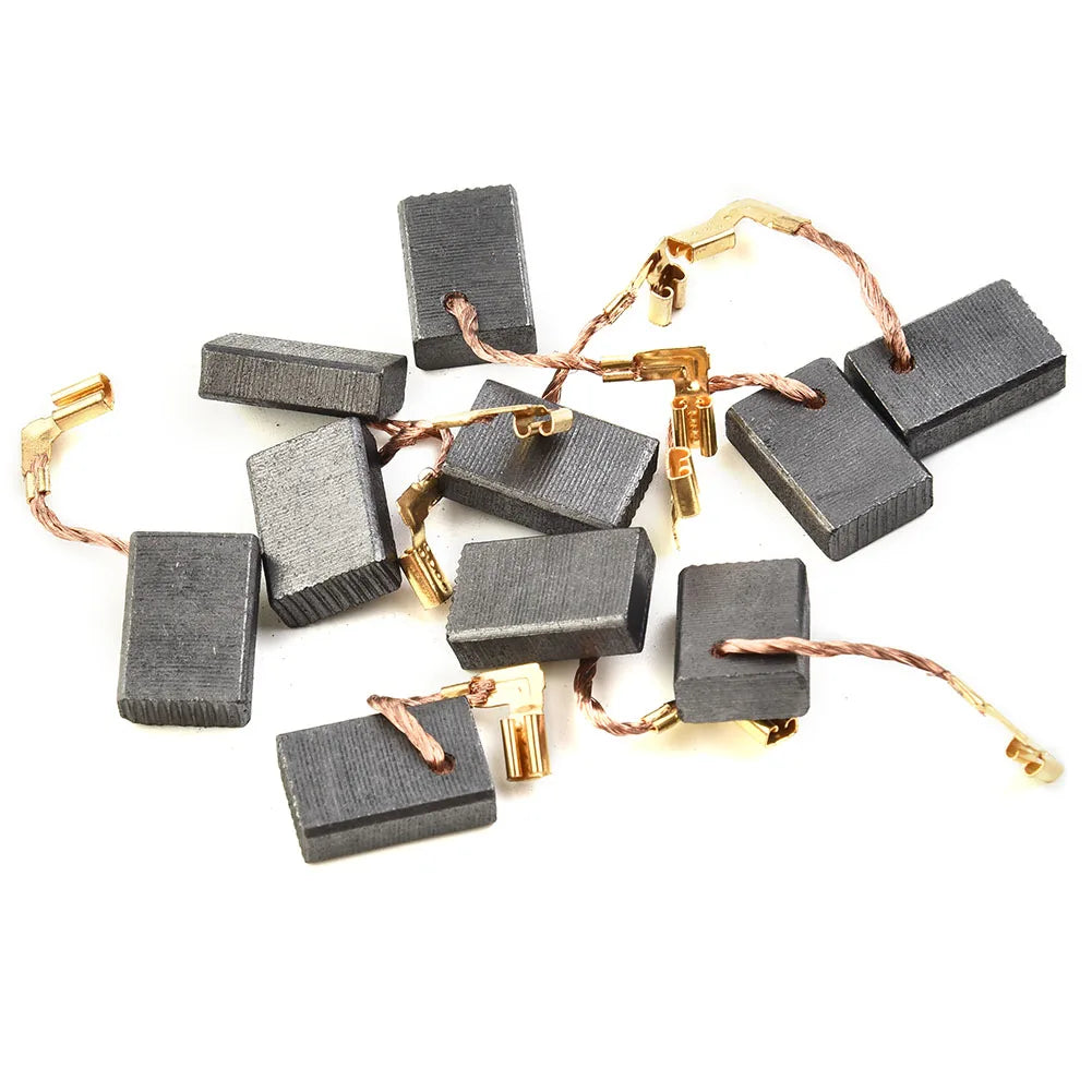 10pc Carbon Brush For Angle Grinder GA5030 CB 325/459/303/419/203/85 GV5000 4301SV 6510B-2 8410B 9035 9504BH 6510 Set Qme