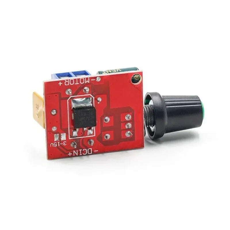 Mini DC Motor PWM Speed Controller 5A 90W 5V 6V 12V 24V 35V Speed Control Switch Super Small LED Dimmer Max 5A Qme