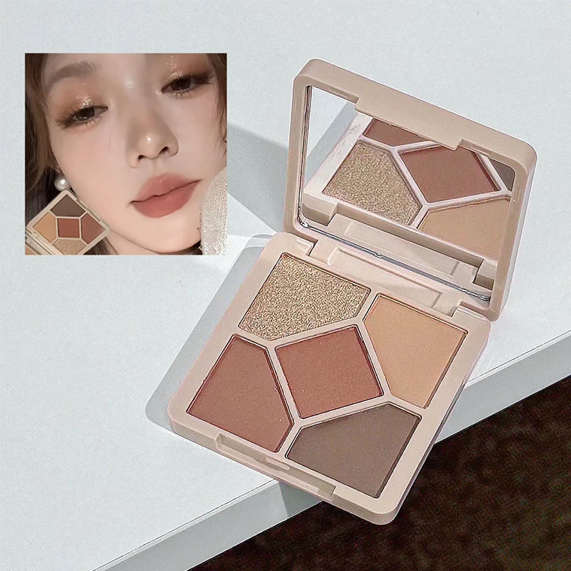 Makeup Gift Box Butterfly Bow Heart Limited Lipstick Powder Blush Eyeshadow Makeup Gift Box Set and Necklace Gifts for Women Qme