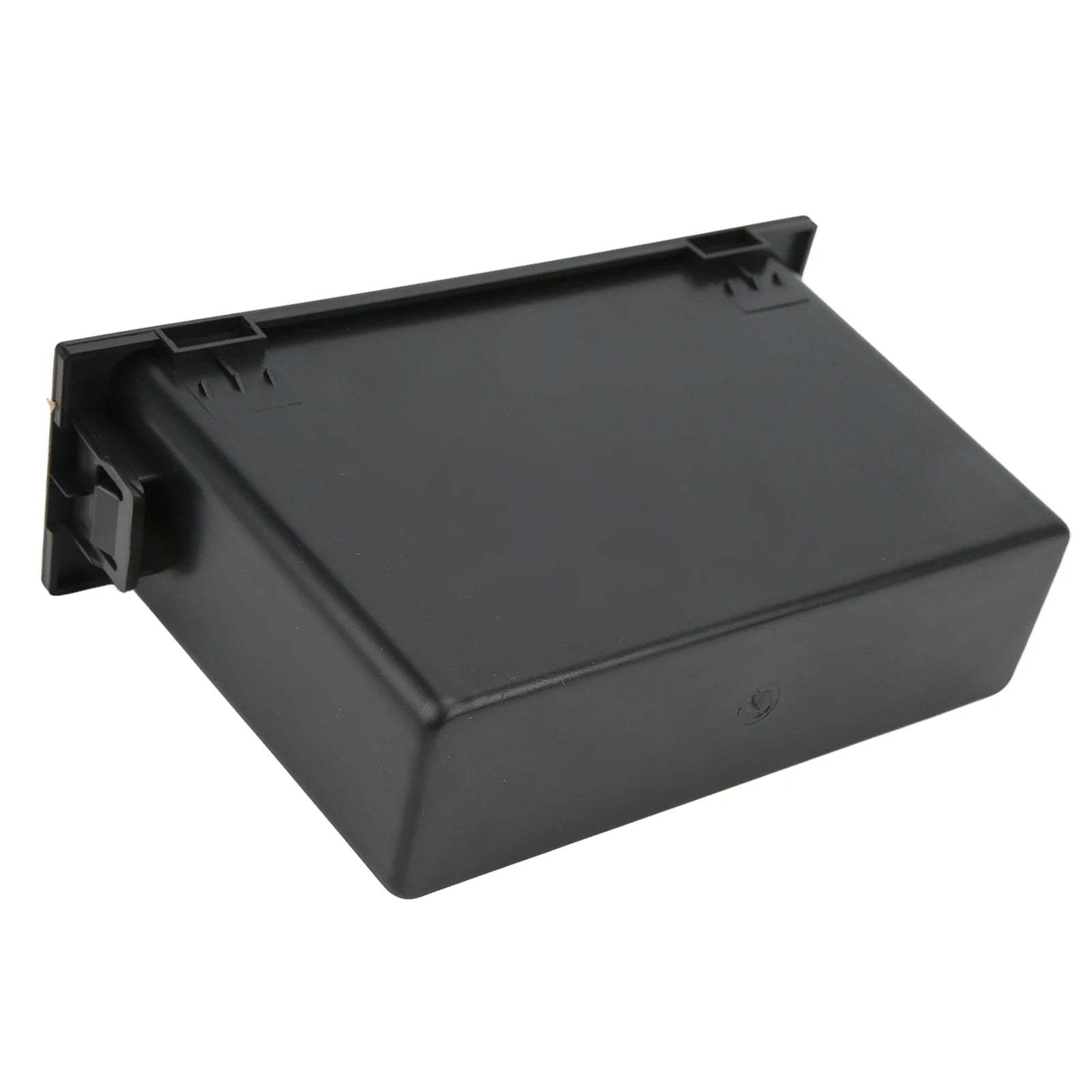 Car Radio Storage Case Dash Radio Car Stereo Audio Radio Storage Box 1Din Dashboard Organizer Black Replacement for Qme